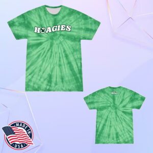 Wawa Merch Store Green Tie Dye T-Shirt