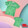 Wawa Merch Store Green Tie Dye T-Shirt