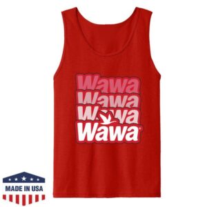 Wawa Merch Store Red Tank Shirt
