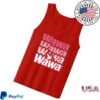 Wawa Merch Store Red Tank Shirt