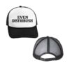 Krispy Pizza Merch Store Even Distribush White Front Black Snapback