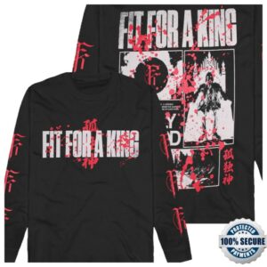 Impericon Store Merch Fit For A King – Carnage – Longsleeve