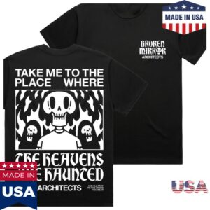 Architects Store Merch Broken Mirror Heavens Black T-Shirt