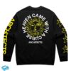 Architects Store Merch Heaven Came With A Curse Black Crewneck