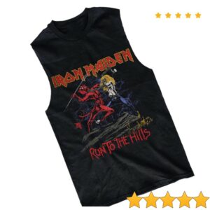 Impericon Store Merch Iron Maiden – Run To The Hills – Sleeveless