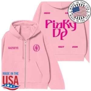 Katseye Store Merch Desert Zip-Up Hoodie