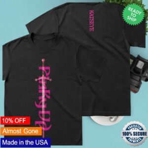 Katseye Store Merch Pinky Up T-Shirt (Black)