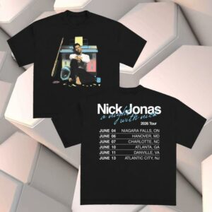 Nick Jonas Merch Store A Night With Nick Tour Tee