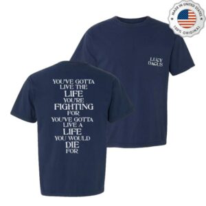 Lucy Dacus Merch Store Live The Life Tee