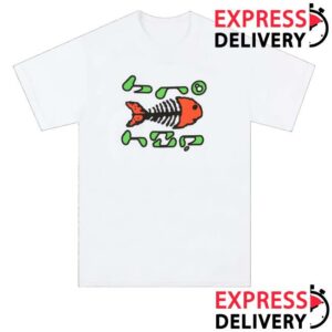 Bronze56k Merch Store Fish Tech Forest Tee White