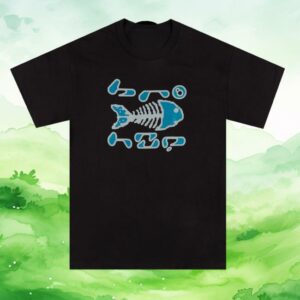 Bronze56k Merch Store Fish Tech Forest Tee Black