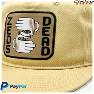 Zeds Dead Store Merch Zeds Dead – Fresh Brew Patch Cap – Khaki