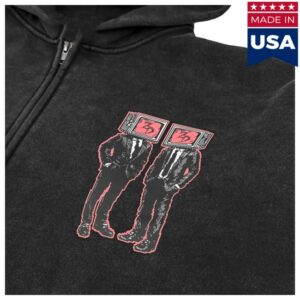 Zeds Dead Store Merch Zeds Dead – Communication Breadown Zip Up