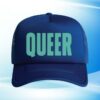 The Bitter Southerner General Store Merch Queer Trucker Hat (Camo)