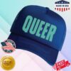 The Bitter Southerner General Store Merch Queer Trucker Hat (Blue)