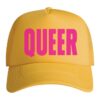 The Bitter Southerner General Store Merch Queer Trucker Hat (Yellow)