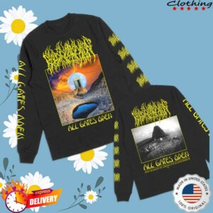 Blood Incantation Store Merch All Gates Open Album Cover Long Sleeve (Black)
