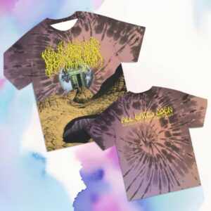 Blood Incantation Store Merch All Gates Open All Over Print T-Shirt (Dye)