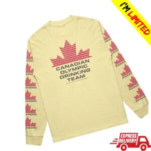 Weareparanoid Store Merch Team Canada Premium Long Sleeve Yellow T-Shirt