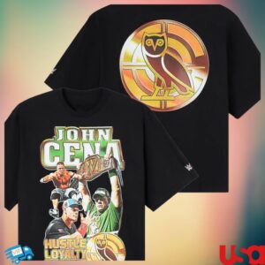 October’s Very Own Store Merch Wwe John Cena Tee – Black