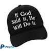 Wethebelievers Clothing Store Merch If God Said It, He Will Do It Mesh Trucker Hat