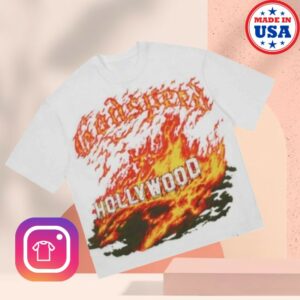 Nwahype Store Merch Godspeed Hollywood Inferno Tee White