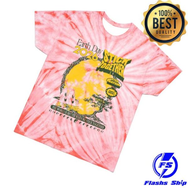 Stick Reviews Merch Store Earth Day 2026 Unisex Tie Dye T Shirt ...