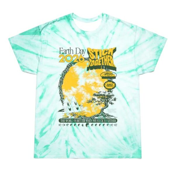 Stick Reviews Merch Store Earth Day 2026 Unisex Tie Dye T-Shirt ...