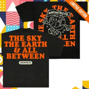 Architects Merch Store Globe T-Shirt