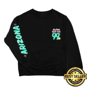 Drinkarizona Store Merch Black Signage Cotton-Blend Crewneck Sweatshirt