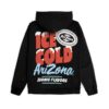 Drinkarizona Merch Store Black & Red Ice Cold Cotton-Blend Hoodie