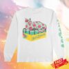 Drinkarizona Store Merch White Cherry Blossom Bodega Cat Long-Sleeve T-Shirt