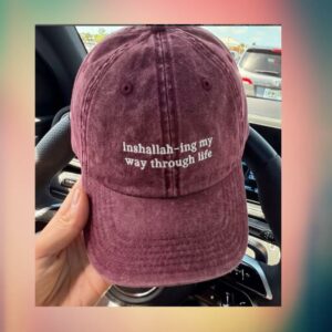 Inshallah Ing My Way Through Life Hat