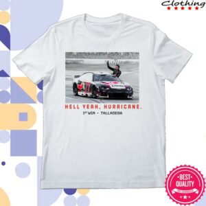 Carson Hocevar Shop Merch Hell Yeah Hurricane Talladega Win Tee