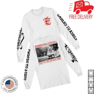 Benchmark Store Merch Everlast Rubber Bullets Kill Longsleeve Shirt