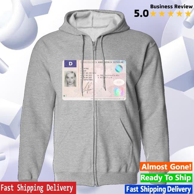 Kim Petras Merch Store Id Zip Hoodie
