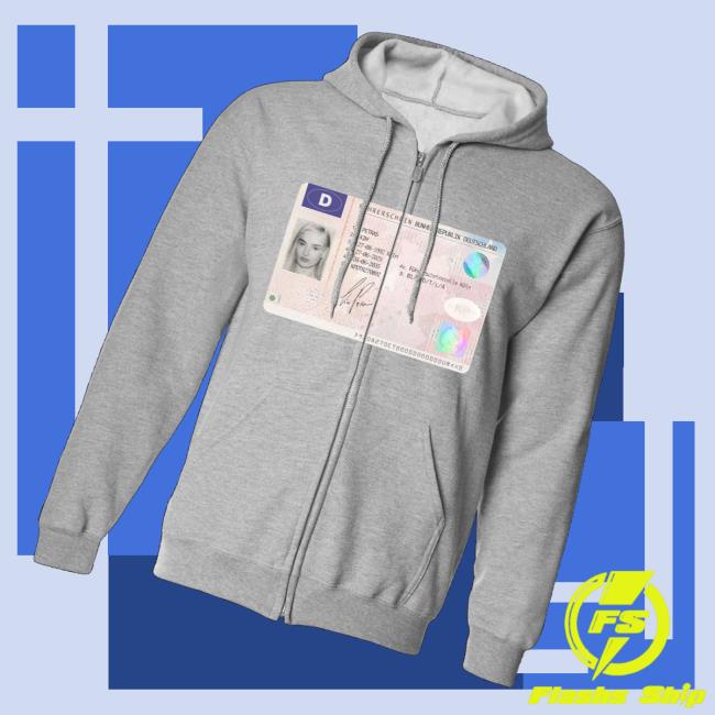 Kim Petras Merch Store Id Zip Hoodie