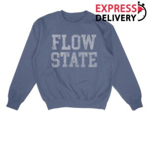 Keith Urban Merch Store Flow State Blue Crewneck