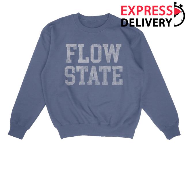 Keith Urban Merch Store Flow State Blue Crewneck