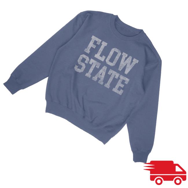 Keith Urban Merch Store Flow State Blue Crewneck