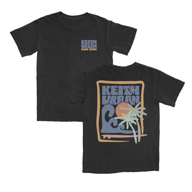 Keith Urban Merch Store Flow State Black Tee