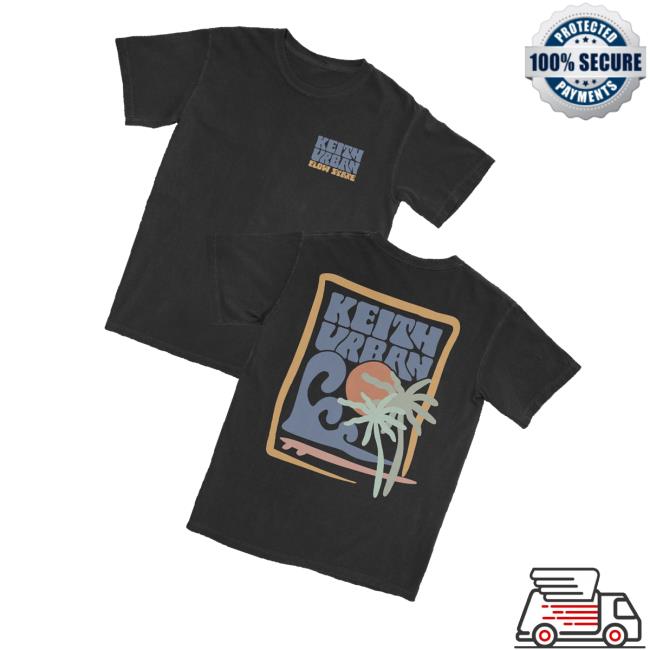 Keith Urban Merch Store Flow State Black Tee