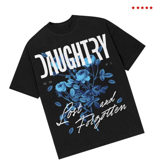 Daughtry Store Merch Lost & Forgotten Flower Tee