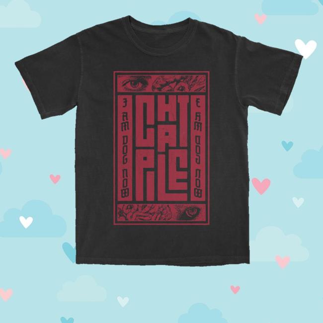 Chat Pile Merch Store Chat Pile I Am Dog Now Black Tee