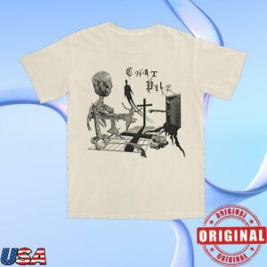 Chat Pile Merch Store Chat Pile Ivory Crosses Tee