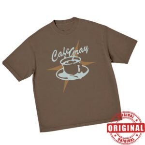 Conan Gray Store Merch Cafe Gray Brown T-Shirt