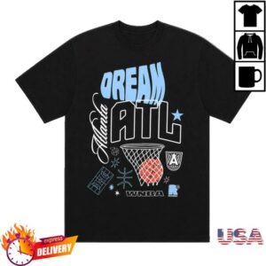 Atlanta Dream Shop Merch Store Dream Wallpaper T-Shirt