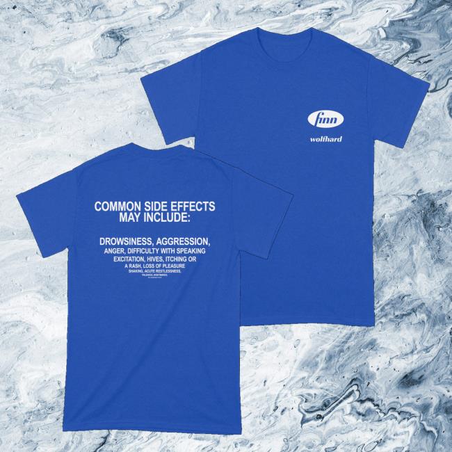 Finn Wolfhard Merch Store Common Side Effects T-Shirt
