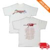 Charlie Puth Store Merch Whatever's Clever 2026 White Tour T-Shirt