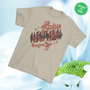 The Mars Volta Merch Store Blocks Logo Tan Tee